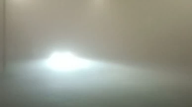 Batman’da yoğun sis görüş mesafesini 5 metreye düşürdü