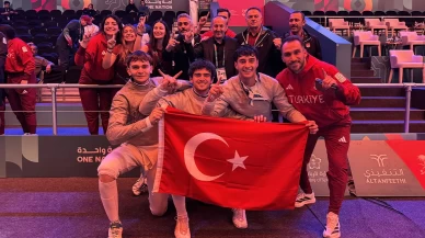 Milli eskrimcilerden Riyad'ta üç madalya