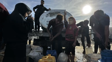 Gazze’de yaşanan su krizine Türk yardım eli uzandı