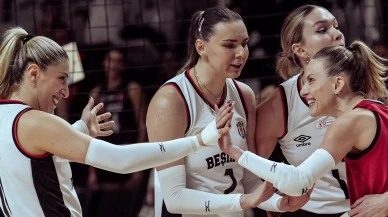 Beşiktaş Kadın Voleybol Takımı, THY’yi 4 sette geçti