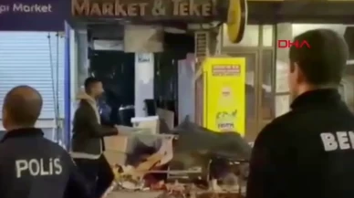Yalova’da tartışma sonrası tekel bayisi ateşe verildi