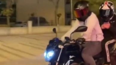 Bursa’da motosiklet üzerinde akrobasi pahalıya patladı!