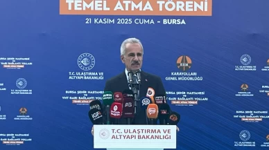 Bursa Şehir Hastanesi ve YHT Garı bağlantı yolunun temeli atıldı