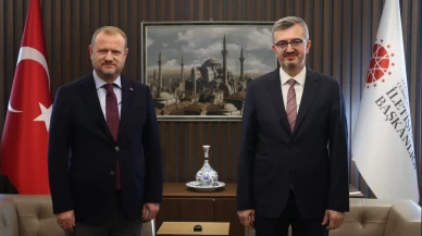 RTÜK Başkanı Mehmet Daniş’ten İletişim Başkanı Burhanettin Duran’a ziyaret