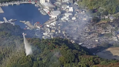 Japonya'da büyük yangın