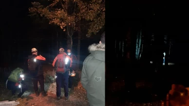 Uludağ'da ormanda kaybolan 4 gençten haber geldi
