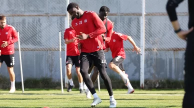 Sivasspor duran top çalıştı
