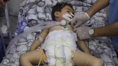 Gazze’de hasta çocuklar umutla tedavi sırası bekliyor