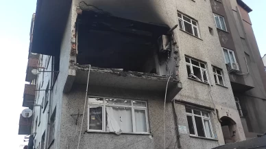 Kağıthane’de doğalgaz patlaması: Duvar yıkıldı, araçlar hasar gördü