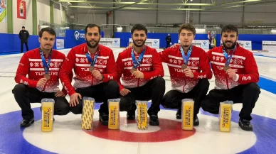 Türkiye Erkek Milli Curling Takımı, klasman üçüncüsü oldu