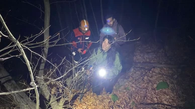 Saitabat Şelalesi’nde kaybolan iki kişi AFAD tarafından kurtarıldı