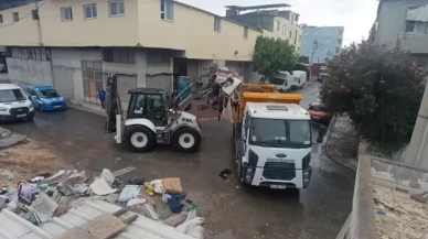 Evden 10 kamyon çöp çıktı