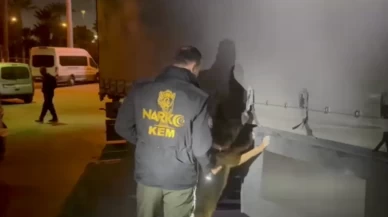 Mersin’de TIR’da 223 kilo skunk ele geçirildi: 1 şüpheli tutuklandı