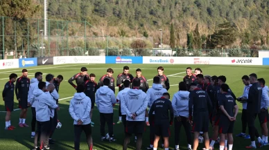 A Milli Futbol Takımı, İspanya maçı hazırlıklarına başladı