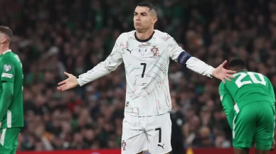 Cristiano Ronaldo’dan milli takım kariyerinde bir ilk!