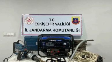 Odunpazarı’nda define arayan 4 şüpheli suçüstü yakalandı