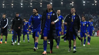 Bosna Hersek, play-off'a kalmayı garantiledi