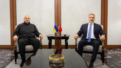Bakan Fidan, Ukraynalı mevkidaşı Umerov ile bir araya geldi
