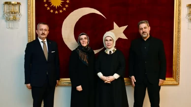 Emine Erdoğan, İstanbul Aile Vakfı temsilcileriyle bir araya geldi