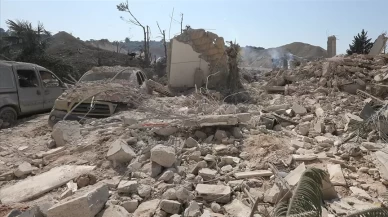 Soykırımcı İsrail, Hizbullah iddiasıyla binaları hedef aldı