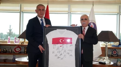 TFF Başkanı Hacıosmanoğlu’ndan AYM ziyareti