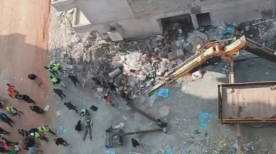 Hatay’da şantiyede vinç kırıldı: 2 işçi 25 metreden yere düştü