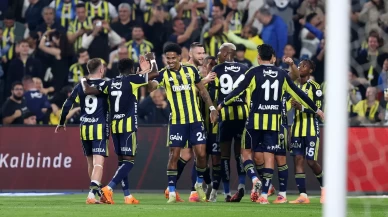 Fenerbahçe evinde 4 golle kazandı
