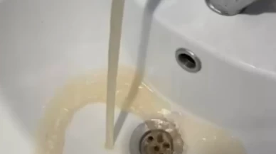 Musluklardan akan su vatandaşı isyan ettirdi! İSKİ açıklama yaptı