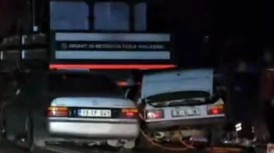 Çorum’da peş peşe feci kaza: Park halindeki vince çarpan sürücülerden biri hayatını kaybetti