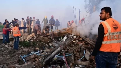 Pakistan'da tutkal fabrikasında patlama