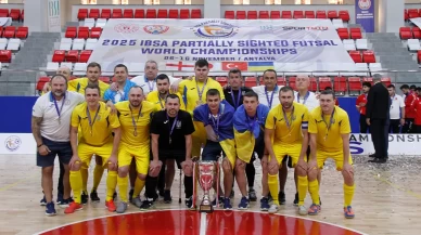 Kısmi Görme Engelliler Futsal Dünya Şampiyonası Antalya’da sona erdi