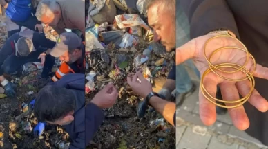 10 yıllık birikim olan altınlarını yolda düşürdü!