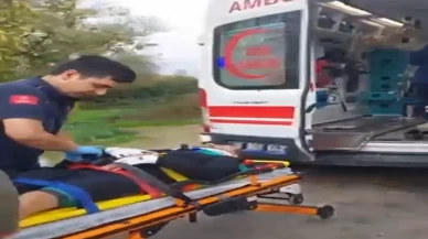 Bursa’da otomobil bisikletli gruba çarptı: 2 yaralı