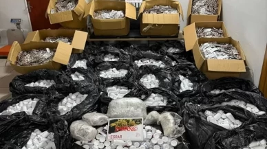 Yarım milyon sentetik hapla yakalandılar