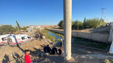 Mardin'de feci kaza: Köprüden düşen otomobilde 1 ölü, 2 yaralı