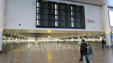 Brüksel Havalimanı'nda uçuşlar iptal edildi