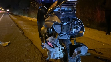 Çarpıp kaçtı, iki kişi yaralandı