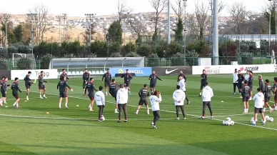 A Milli Takım, Bulgaristan maçı hazırlıklarını sürdürdü