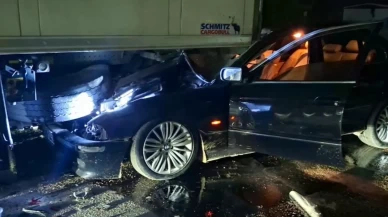 Bursa’da park halindeki TIR'a çarparak hayatını kaybetti