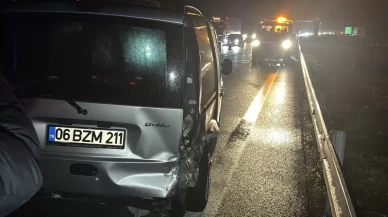 Bolu otoyolunda korku dolu kaza! Çarpışan araçların ardından yola savrulan kişiye başka otomobil çarptı: 9 kişi yaralandı