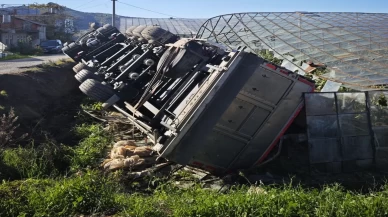 Gazipaşa’da korkutan kaza: 1 yaralı