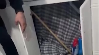 Firari hükümlü mutfak dolabından çıktı