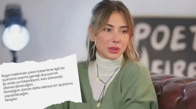 Yasaklı madde soruşturmasında hakkında yakalama kararı çıkartılan Şeyma Subaşı: "Ülkeme döneceğim"