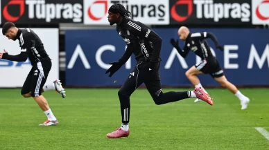 Beşiktaş, Trabzonspor maçı hazırlıklarını sürdürdü