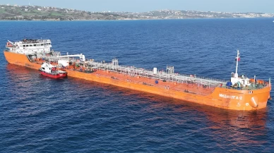 Saldırıya uğrayan Rus tankeri Sinop açıklarında incelemeye alındı