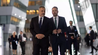 Bakan Fidan, Belçika Dışişleri Bakanı Prevot ile görüştü