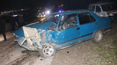 Amasya Taşova’da trafik kazası