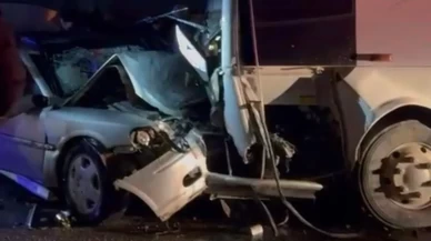 Balıkesir'de feci kaza