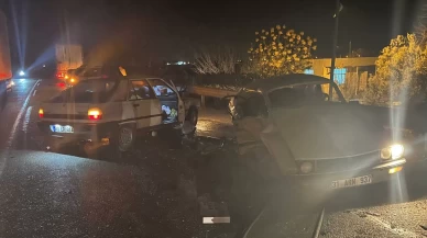 Osmaniye'de iki otomobil çarpıştı: 1 ölü, 2 yaralı
