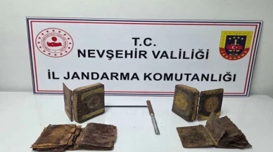 Nevşehir'de tarihi eser operasyonu